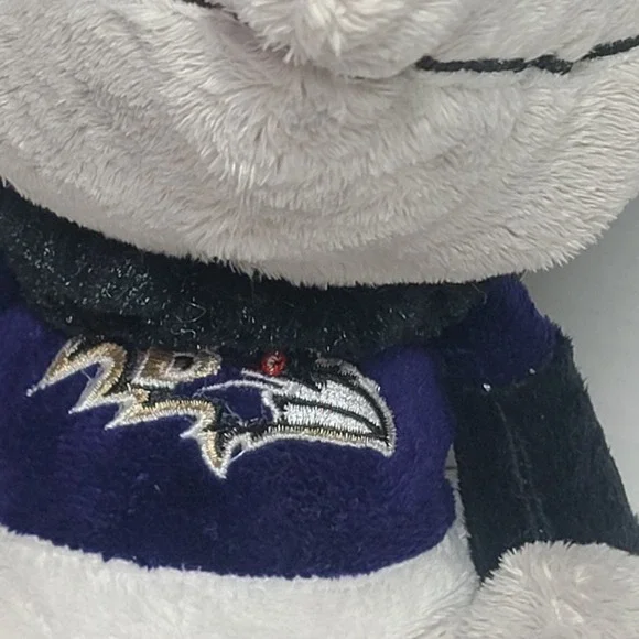 Baltimore Ravens Football Plush Study Buddy Stuffed Mascot - Picture 3 of 7